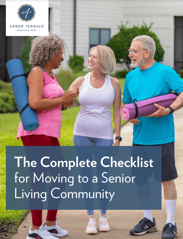 Hamilton Mill Complete Checklist for Moving to a Senior Living Community